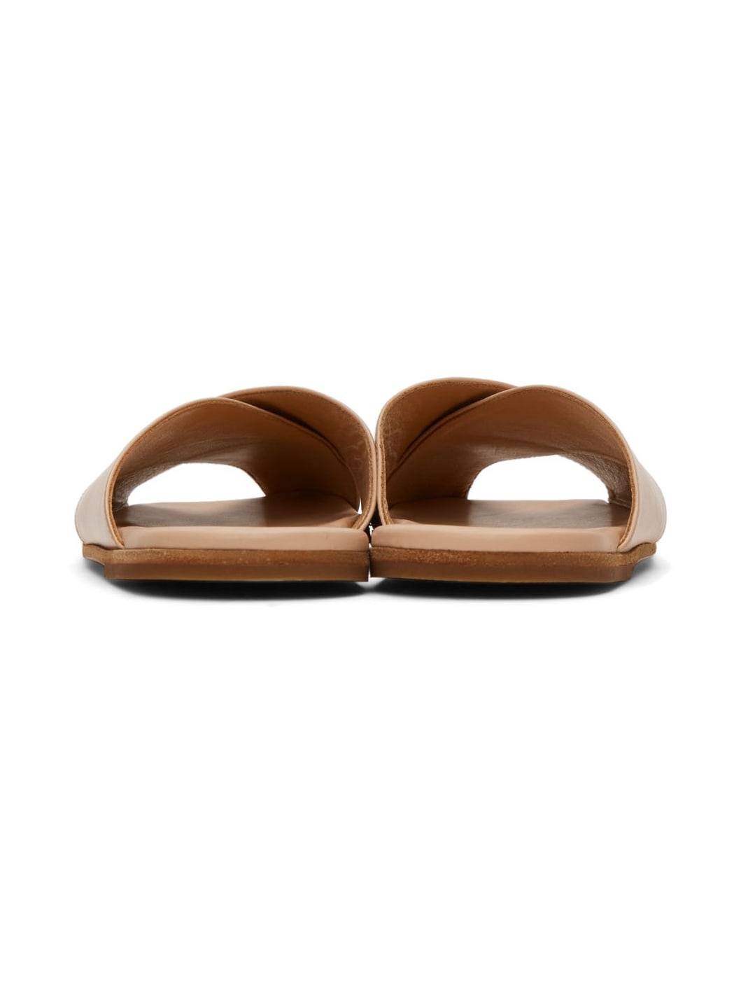 Tan Spatola Sandals - 4