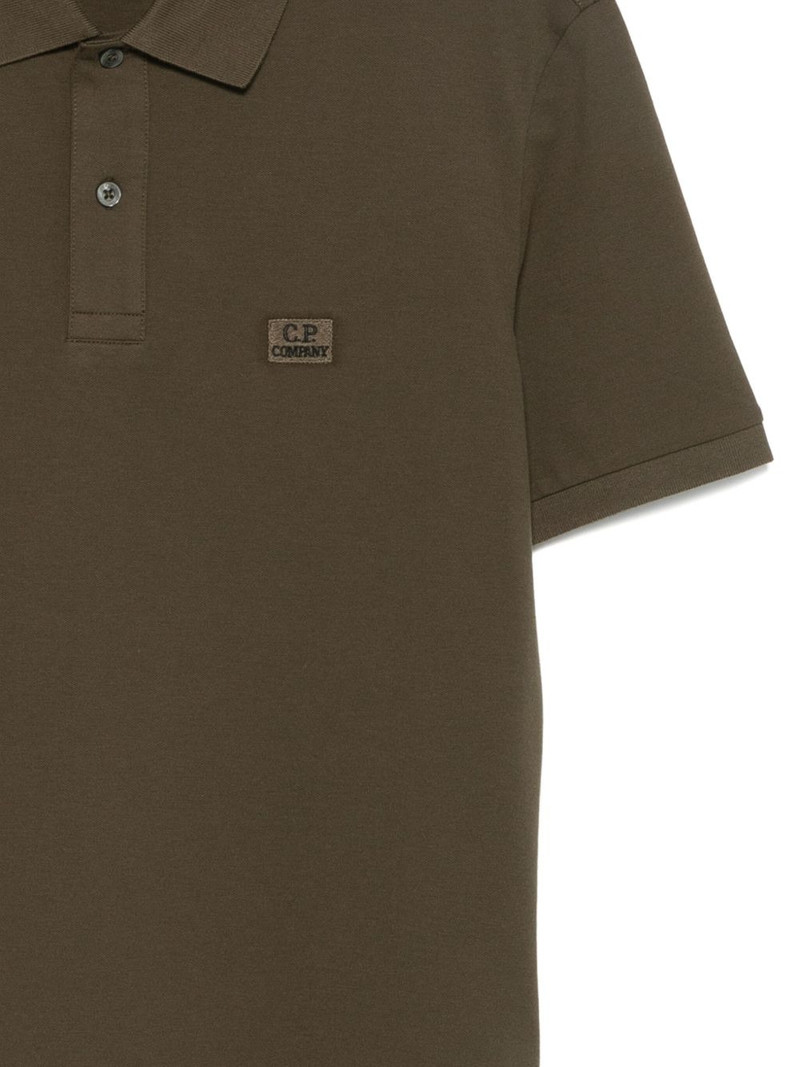 logo-patch polo shirt 3
