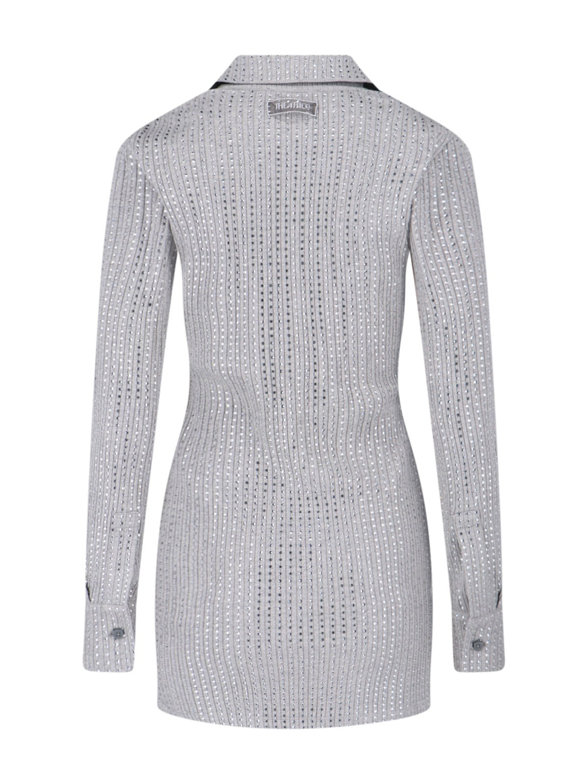 RHINESTONE MINI DRESS - 2