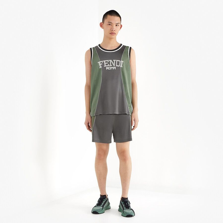 Green tech mesh knit - 4