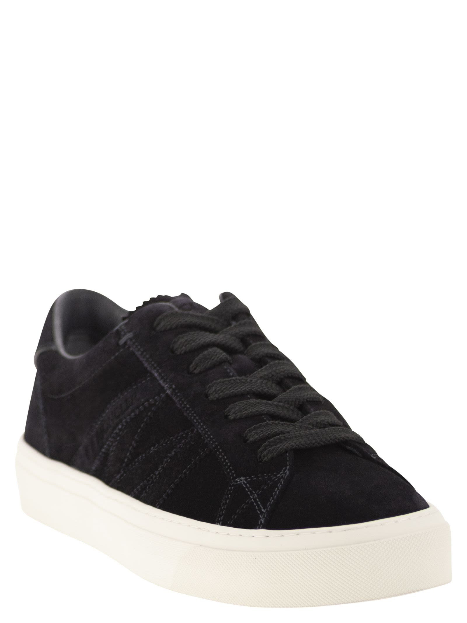Moncler Men Monaco2 - Suede Trainers - 2