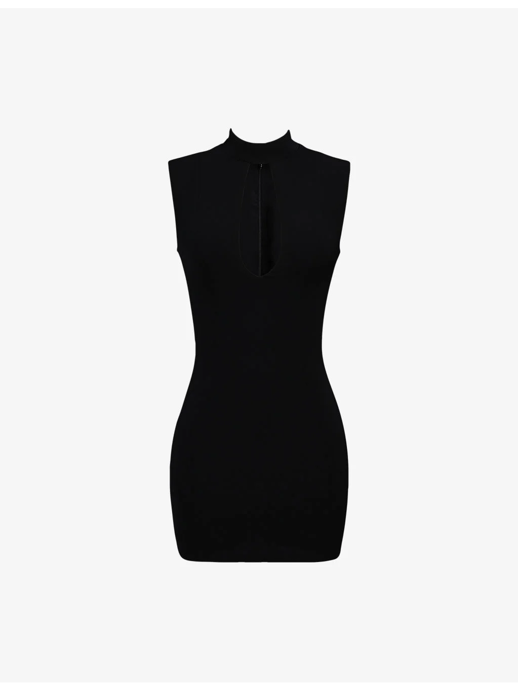 Rosa Cut-Out Stretch-Crepe Mini Dress - 1