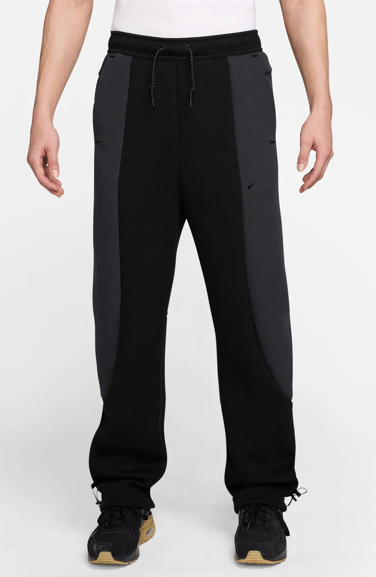 Nike Tech Fleece Two Tone Joggers in Black/Anthracite at Nordstrom - 1