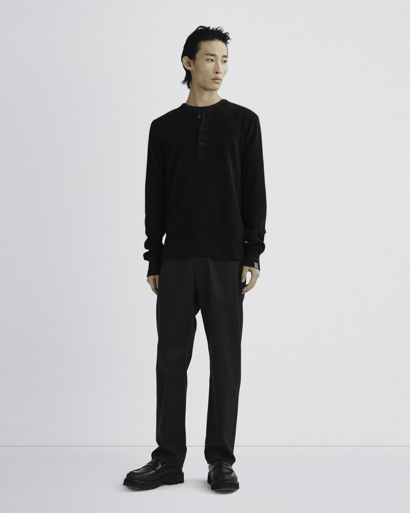 rag & bone Garment Dyed Waffle Henley
Cotton Long Sleeve Shirt outlook