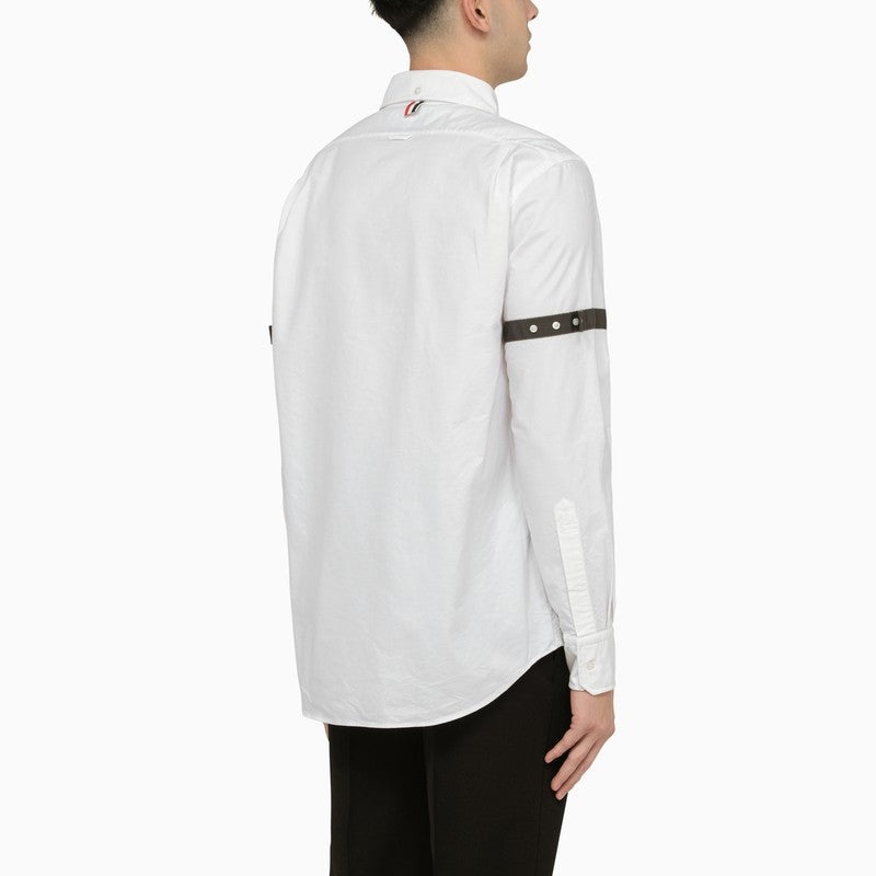 Thom Browne White Cotton Shirt With Detail Men - 3