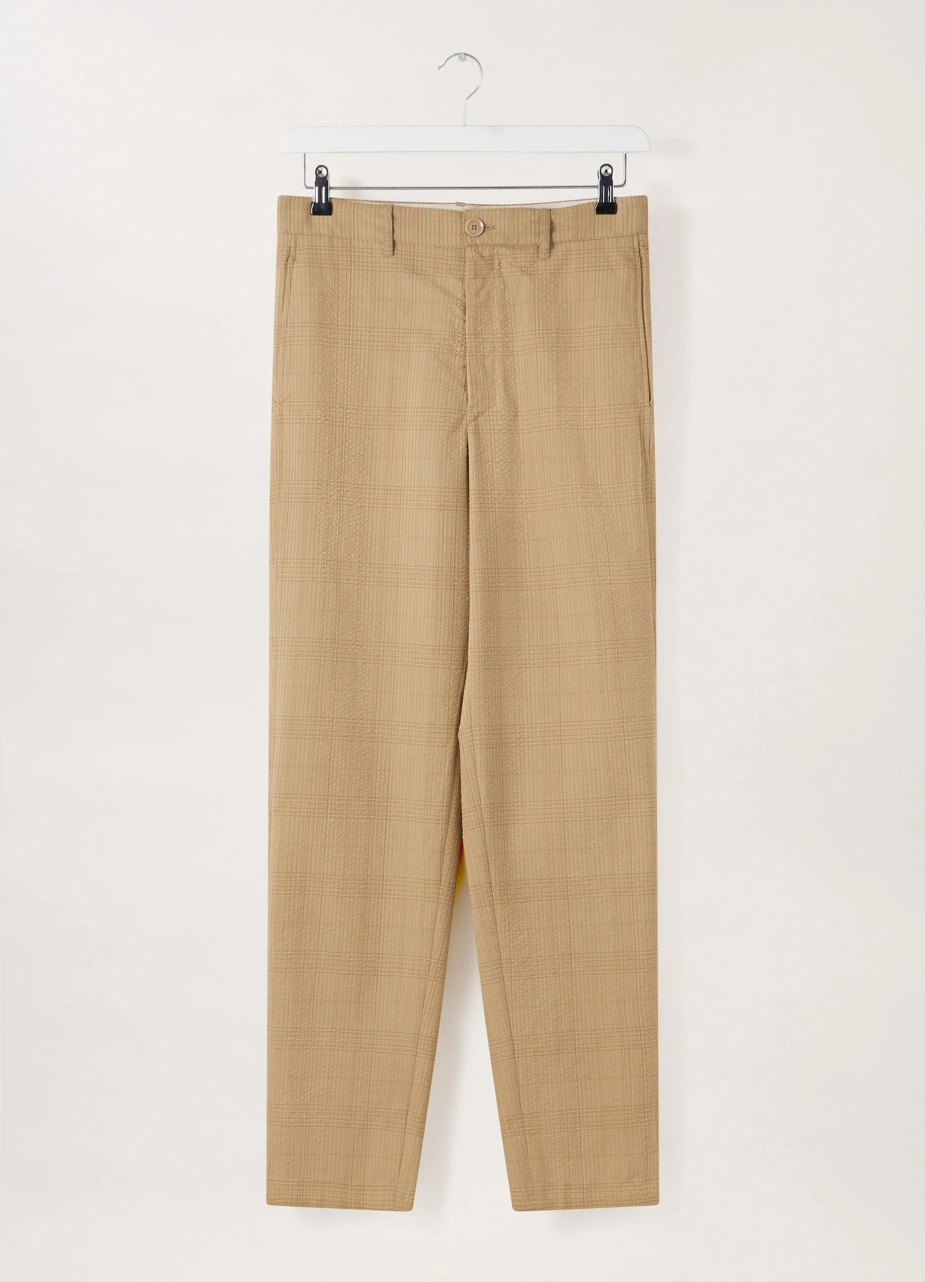 LOOSE SUIT PANTS
CHECKED SEERSUCKER - 1