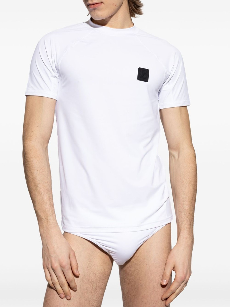 Balmain logo-patch T-shirt outlook