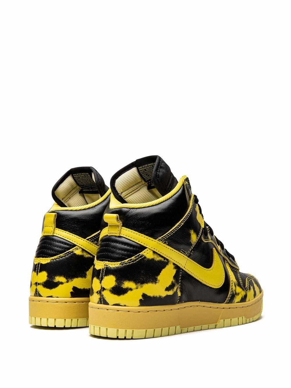 Dunk High 1985 "Yellow Acid Wash" sneakers - 3