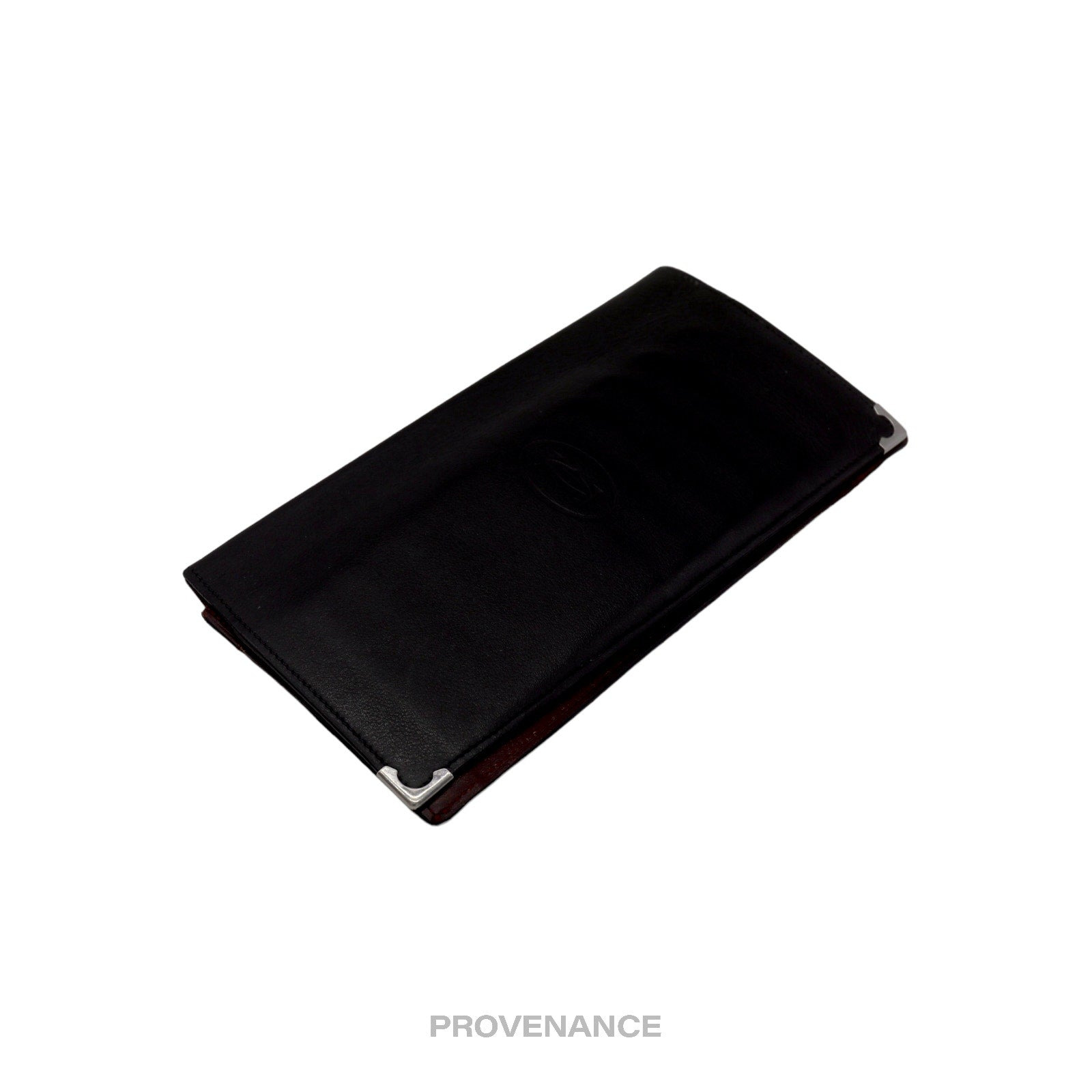 Cartier Long Wallet - Black Calfskin Leather - 6