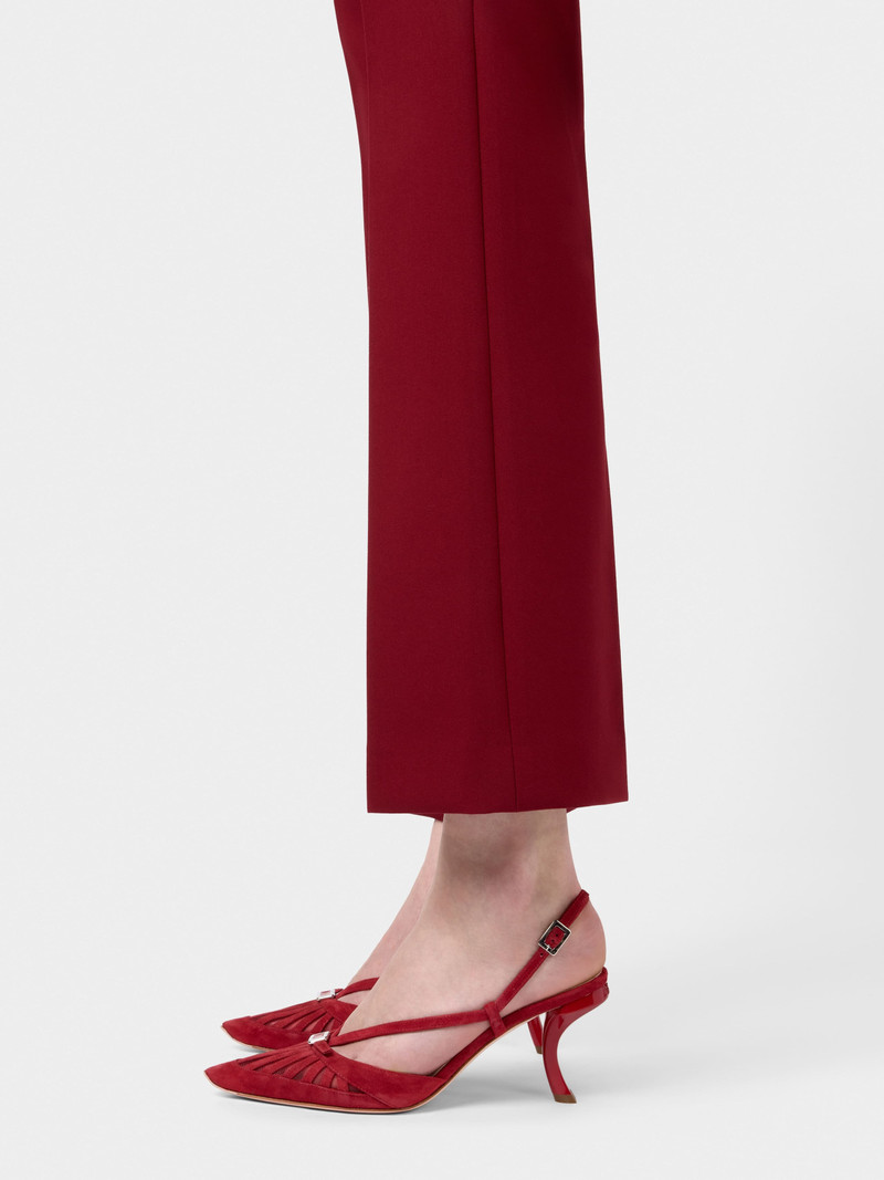 Roger Vivier Virgule D'Orsay Pumps in suede outlook
