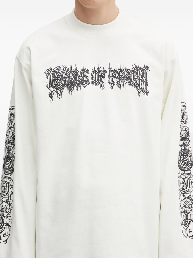 graphic-print long-sleeve T-shirt 5