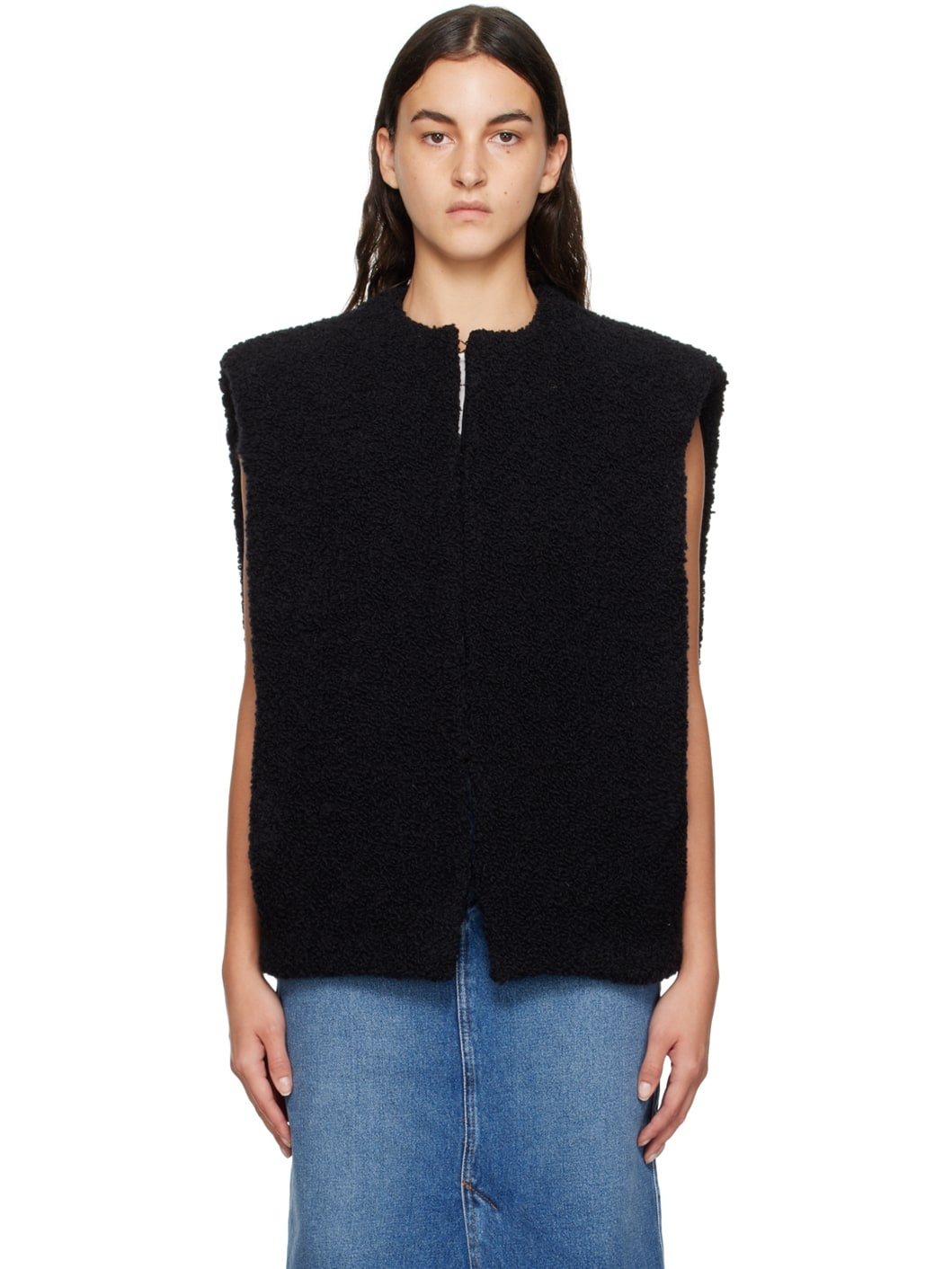 Isabel Marant Black Gwendalia Vest | REVERSIBLE