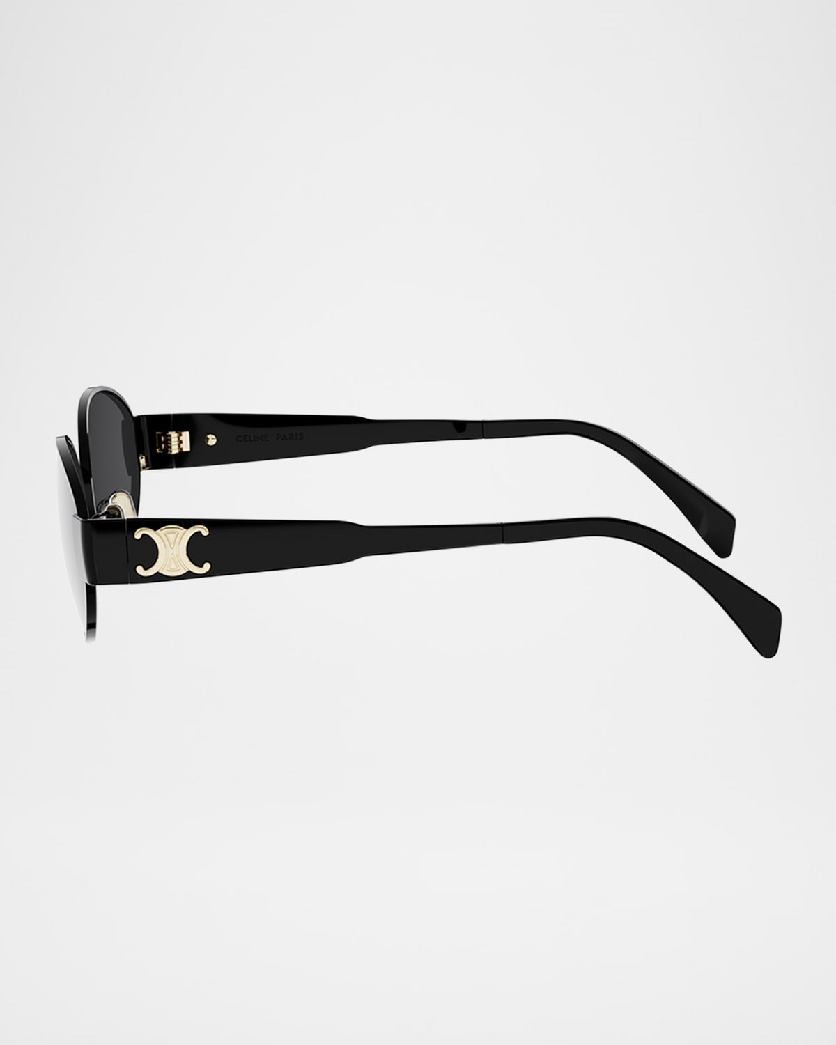 Triomphe Oval Metal Sunglasses - 4