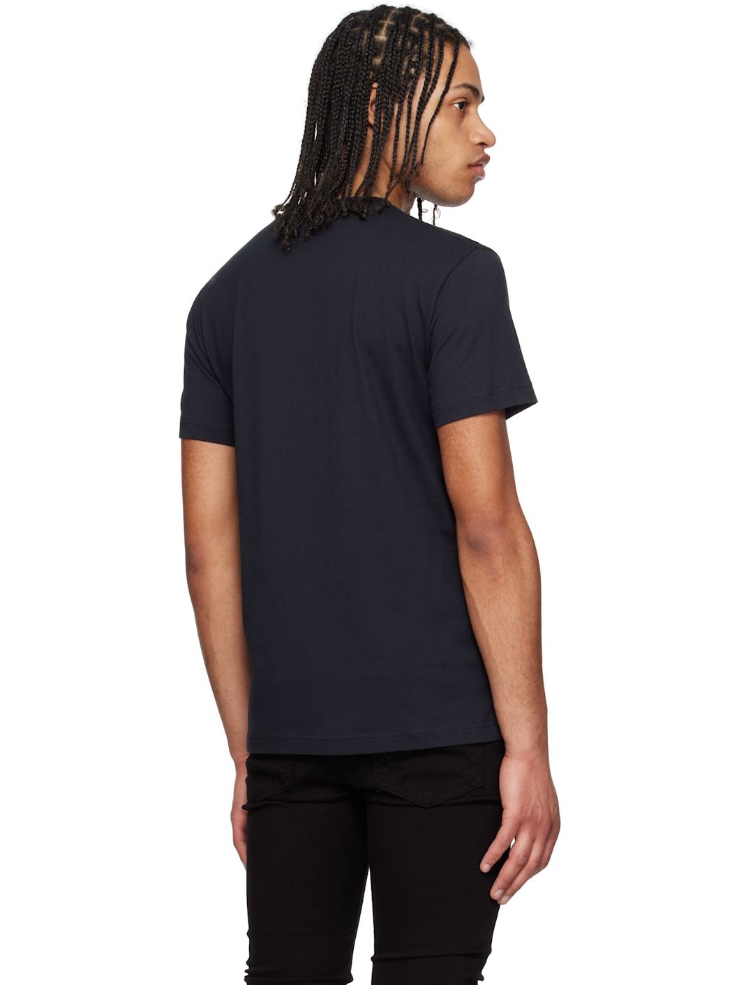 Black Barocco Outline T-shirt - 3