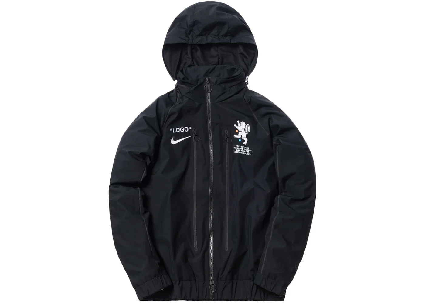 Nikelab x OFF-WHITE Mercurial NRG X Track Jacket Black - 1