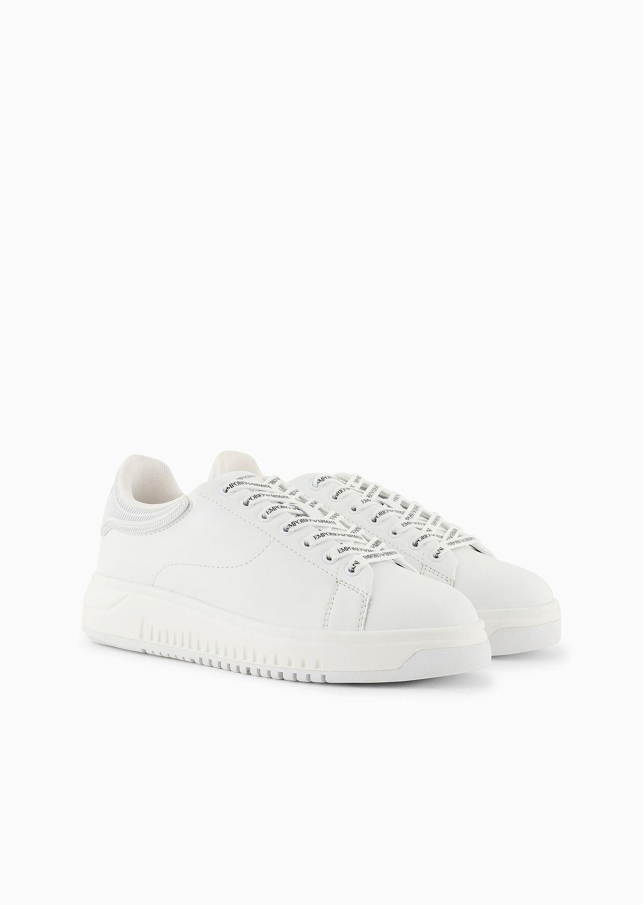 Leather sneakers with rubber backs - 2