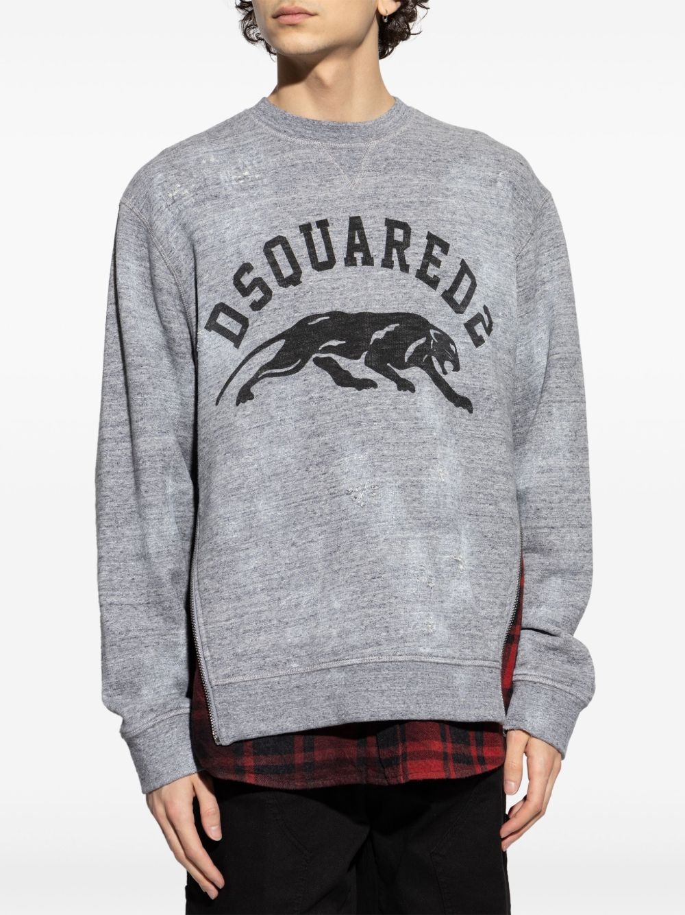 logo-print sweatshirt - 3
