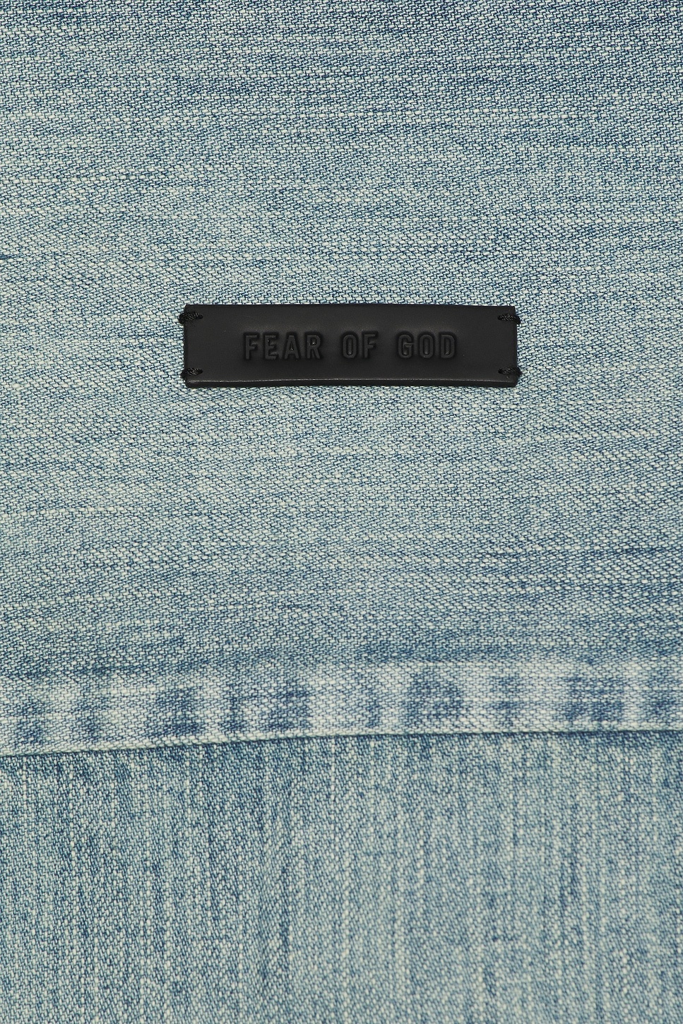 Denim Button Up Shirt in Indigo 2 - 3