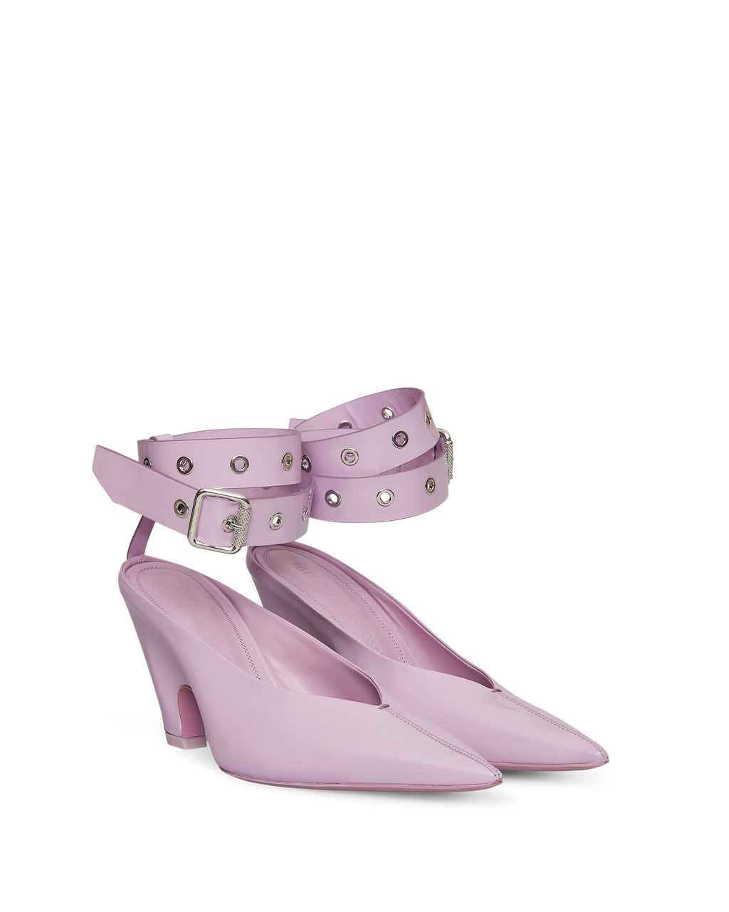 EVE HEEL WITH STUDDED BELT STRAP - 2