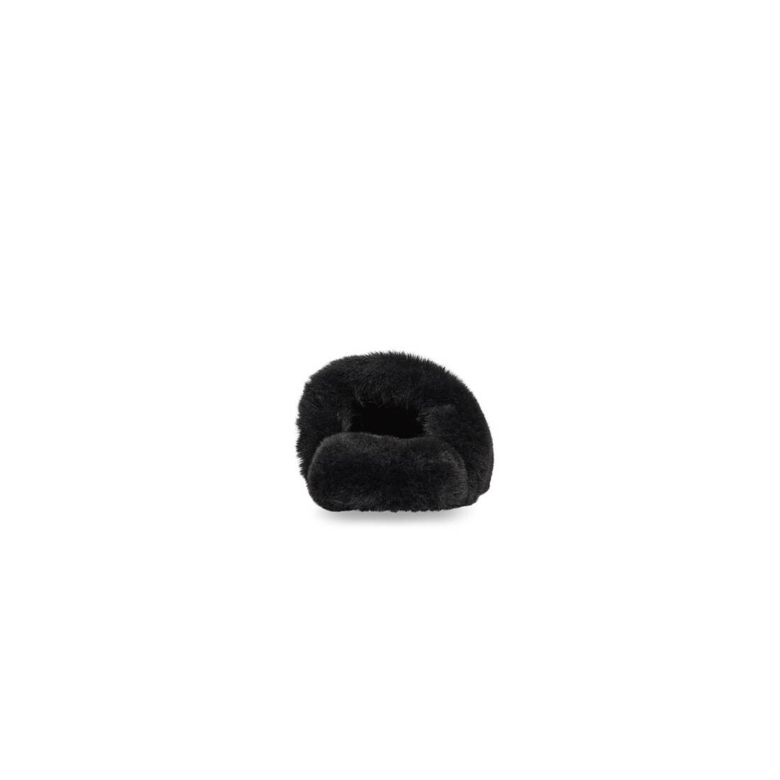 Women's Teddy Mule  in Black - 5