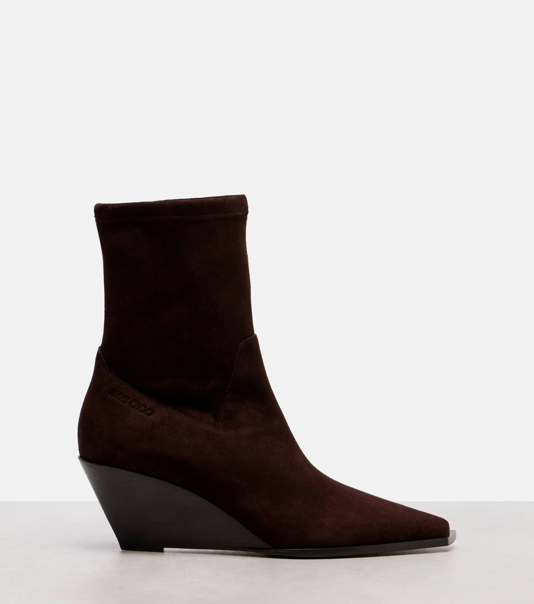 Hadley 60 suede ankle boots - 4