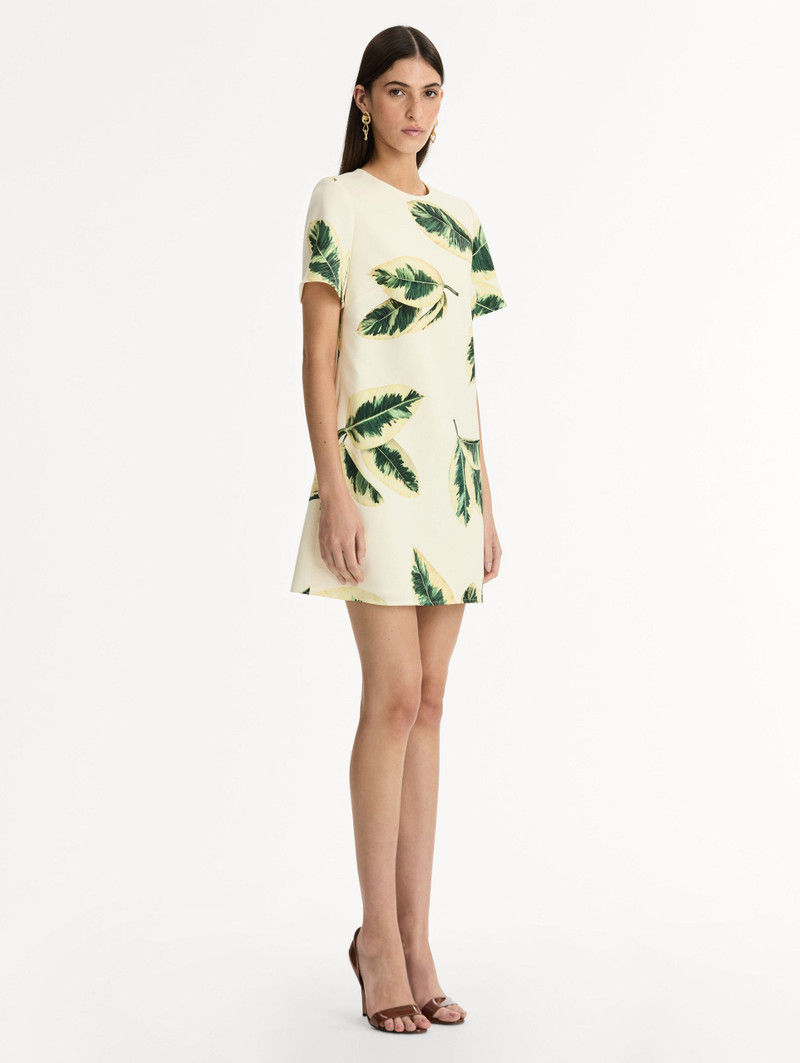 FICUS LEAVES SHIFT DRESS 4