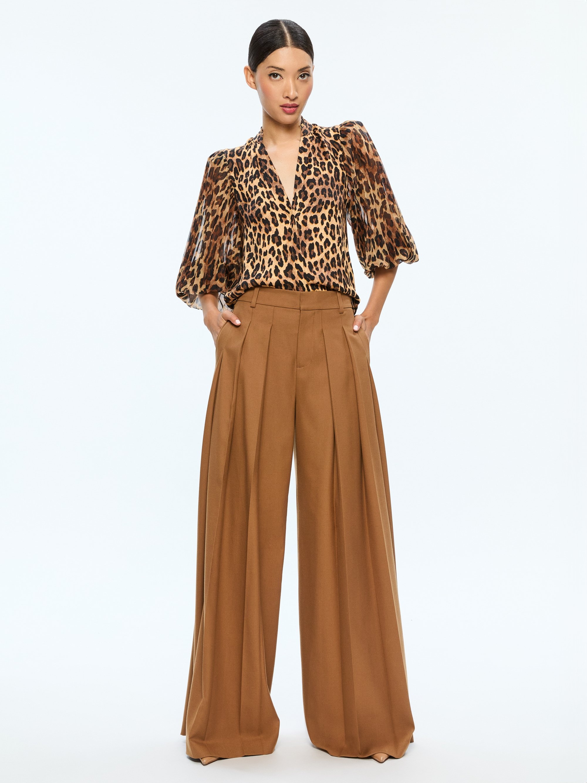 ILAN BUTTON FRONT BLOUSE - 6