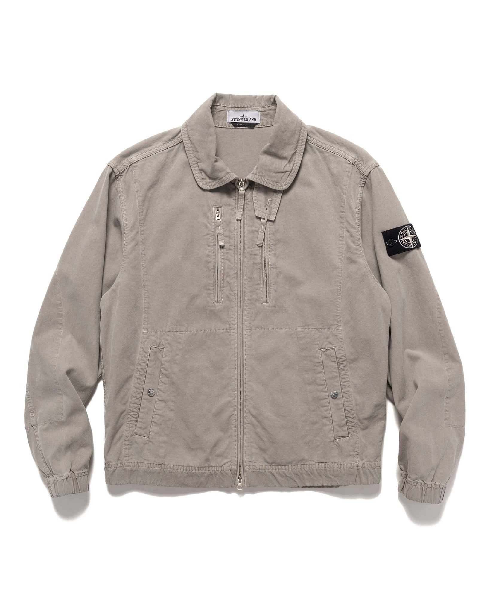Stone Island Closed Loop Project Zip Jacket Dust | REVERSIBLE