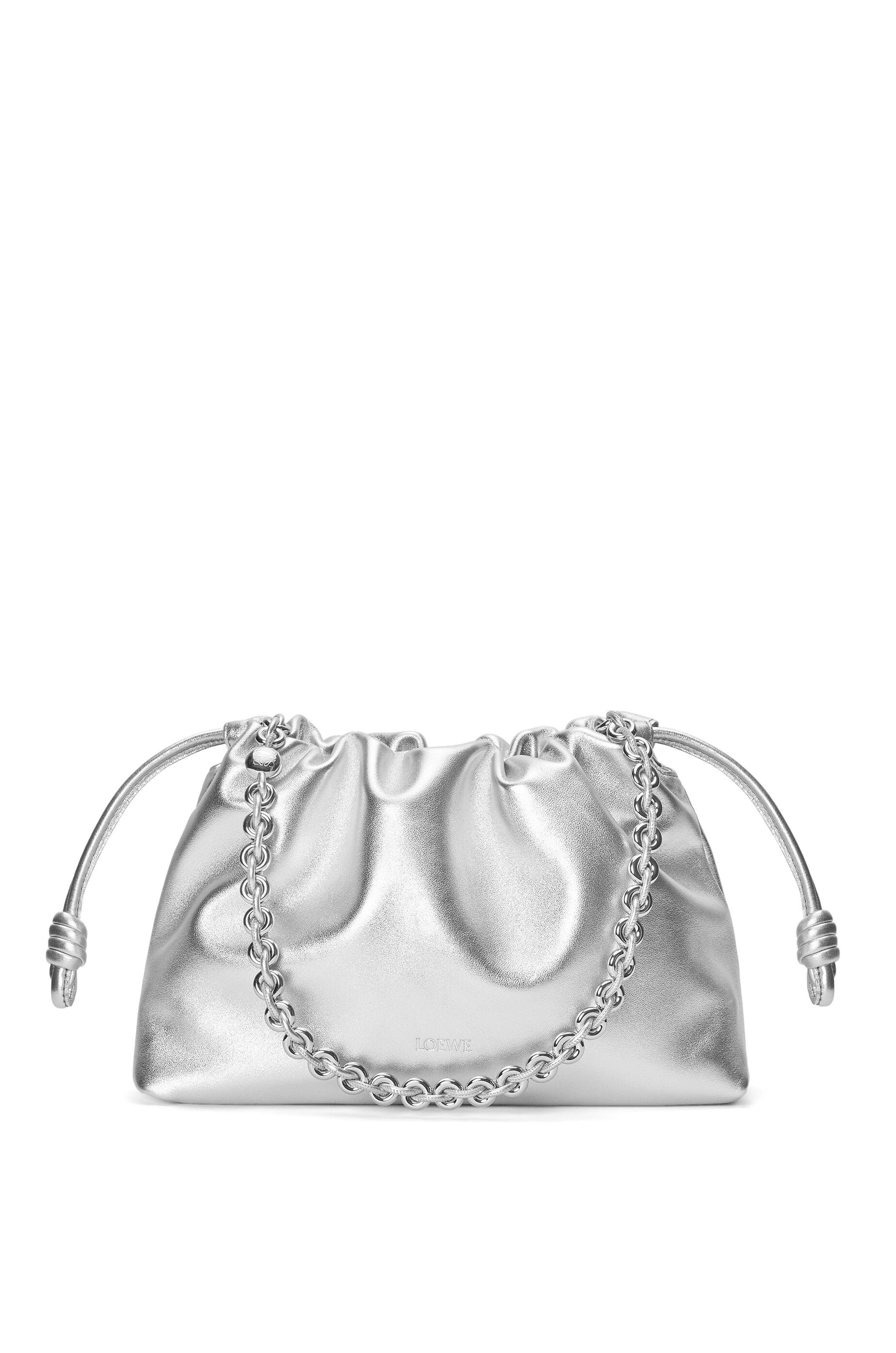 Loewe Medium Flamenco purse in laminated lambskin | REVERSIBLE