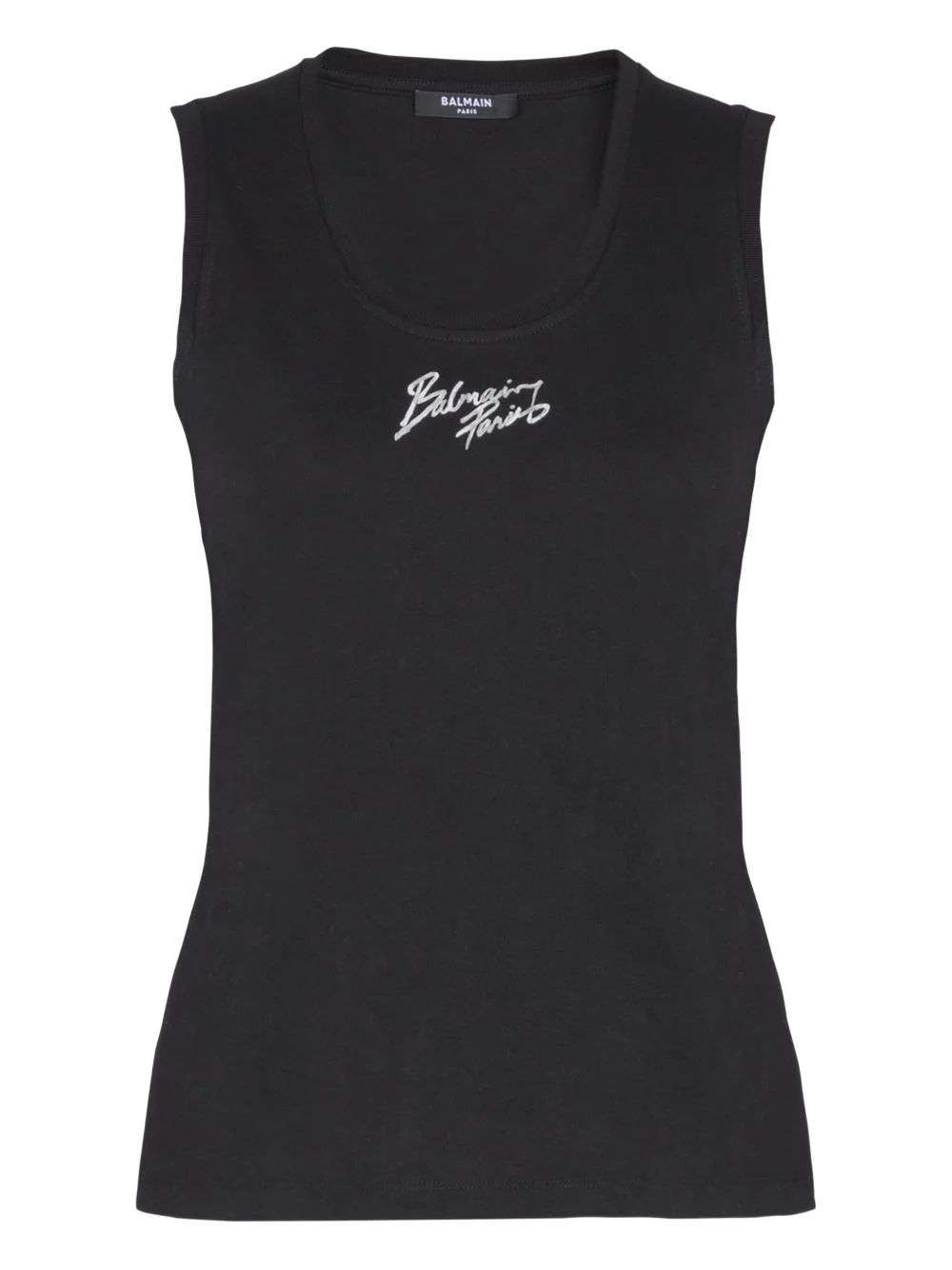 logo-print tank top - 1