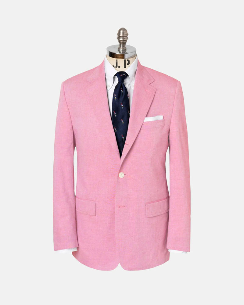 MADE-IN-CANADA PINK CHAMBRAY SPORT COAT 1