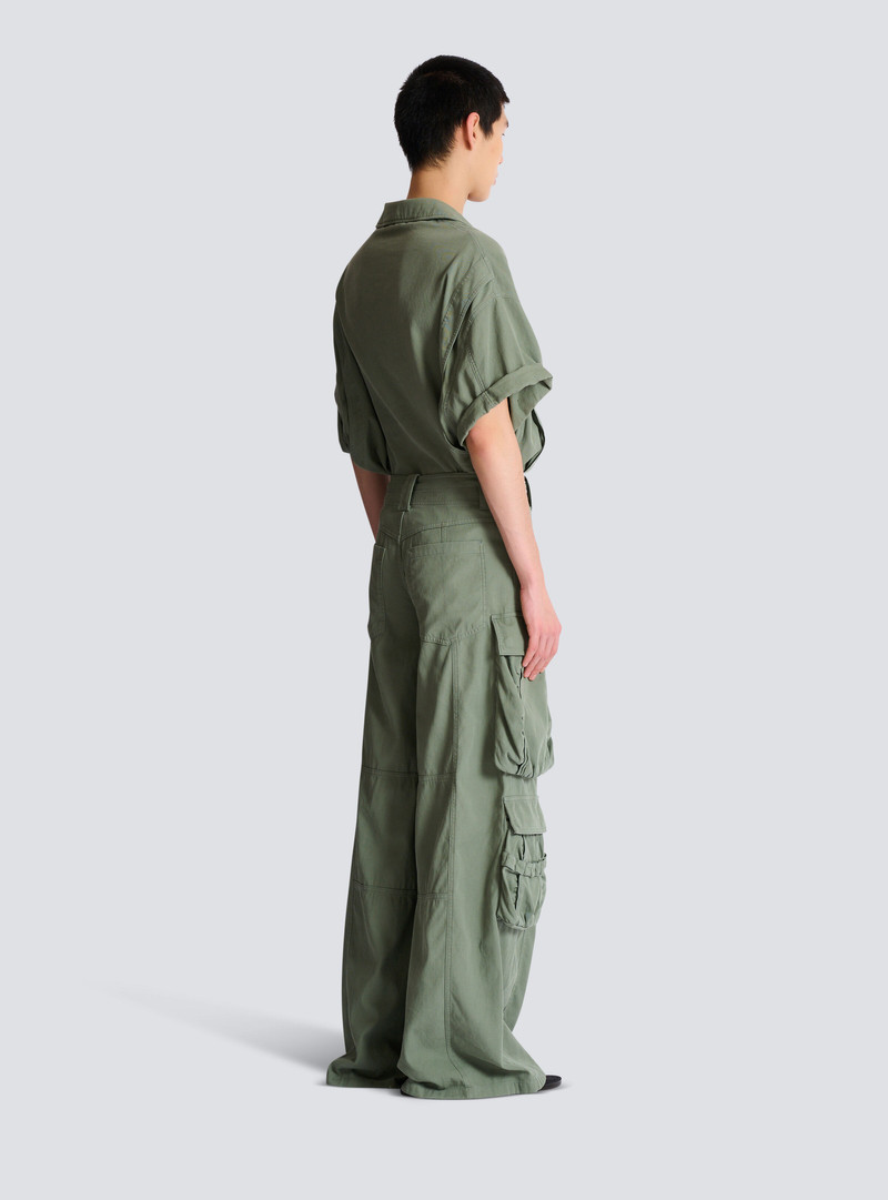 Cotton cargo pants 4