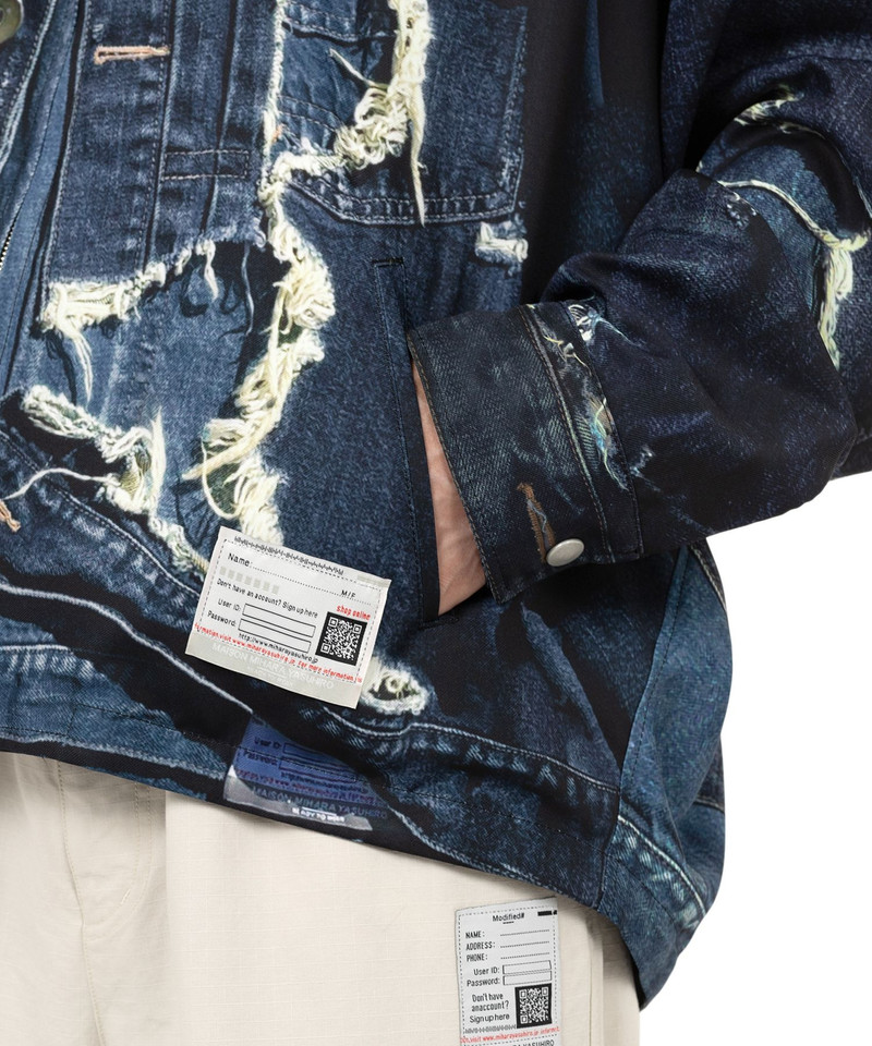 "T.A.T.A x MMY" Trompe-l'oeil Archive Printed Jacket 15