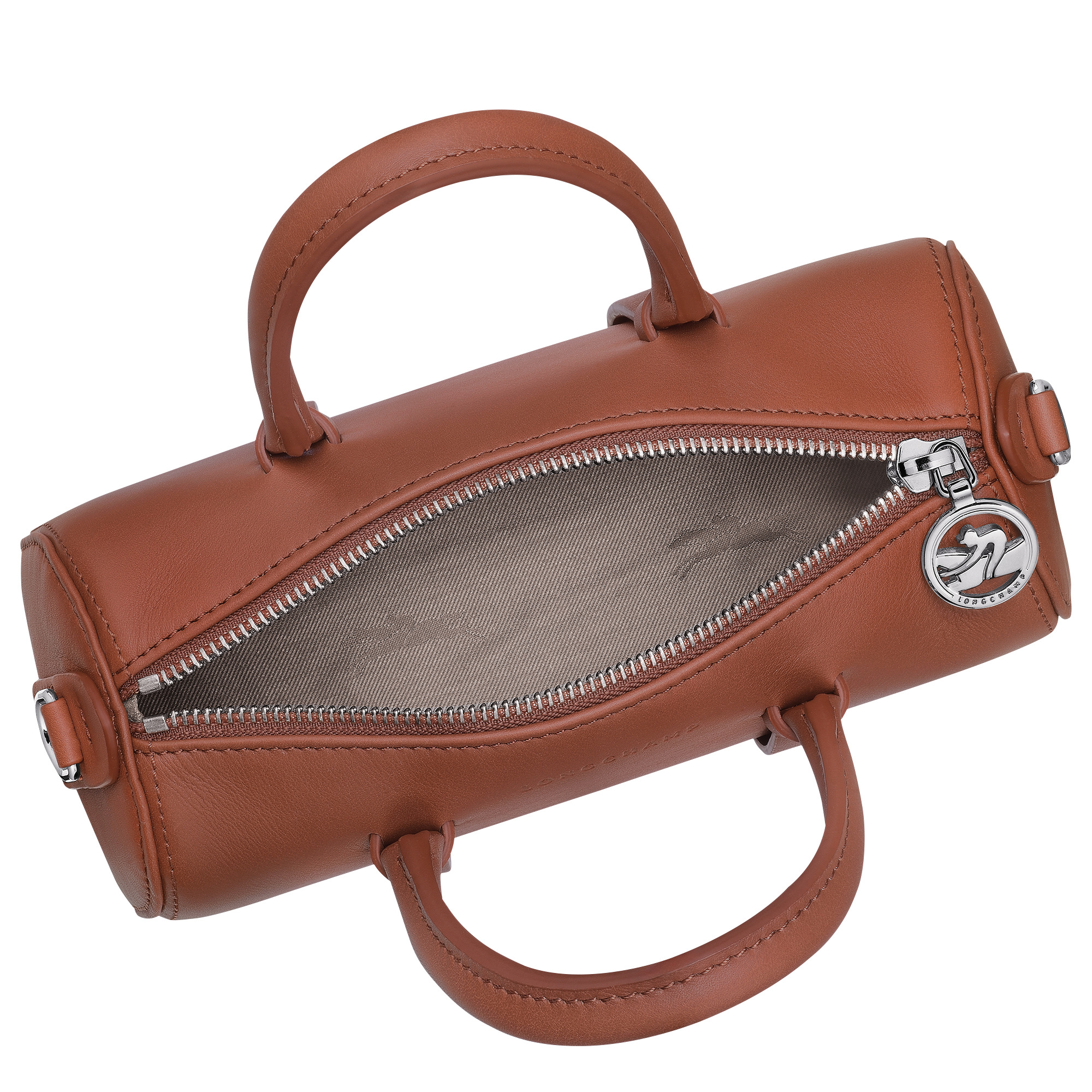 Daylong S Handbag Cognac - Leather - 5