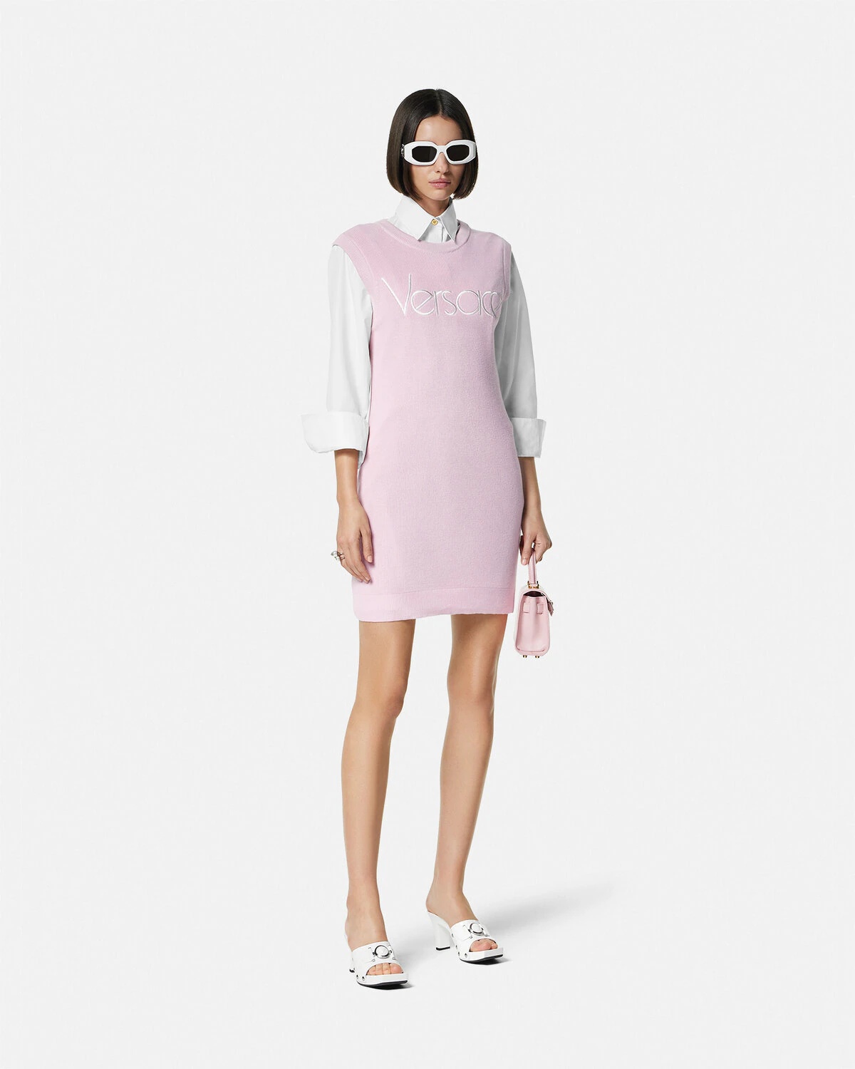 1978 Re-Edition Logo Knit Mini Dress - 2