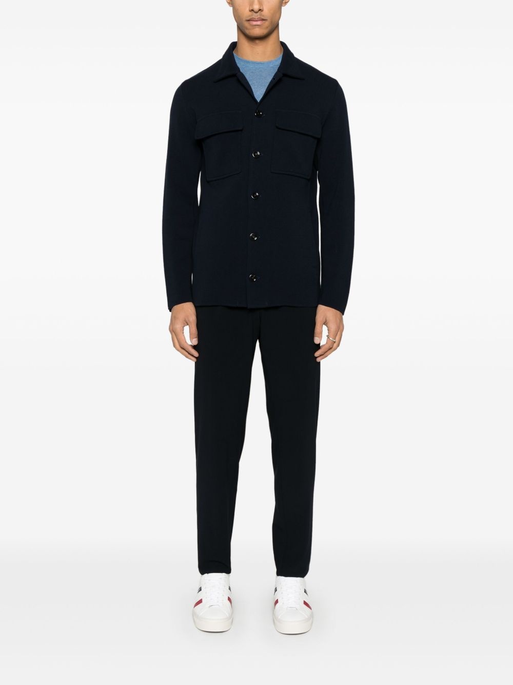 cotton shirt jacket - 2