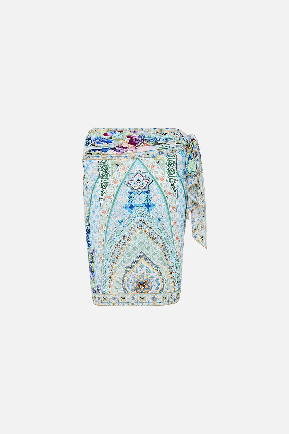 SHORT EYELET SARONG - 7