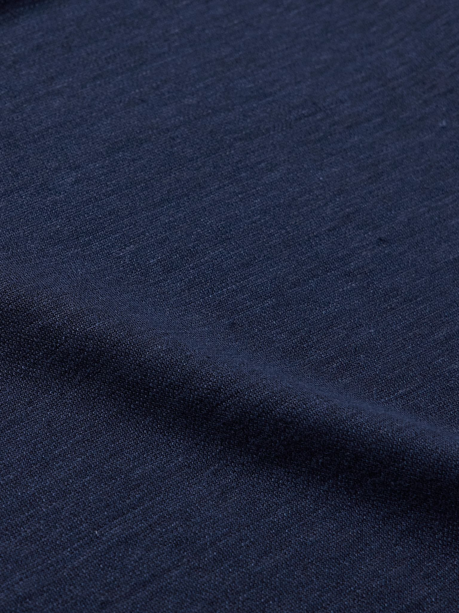 Oasi Linen T-Shirt Navy - 5