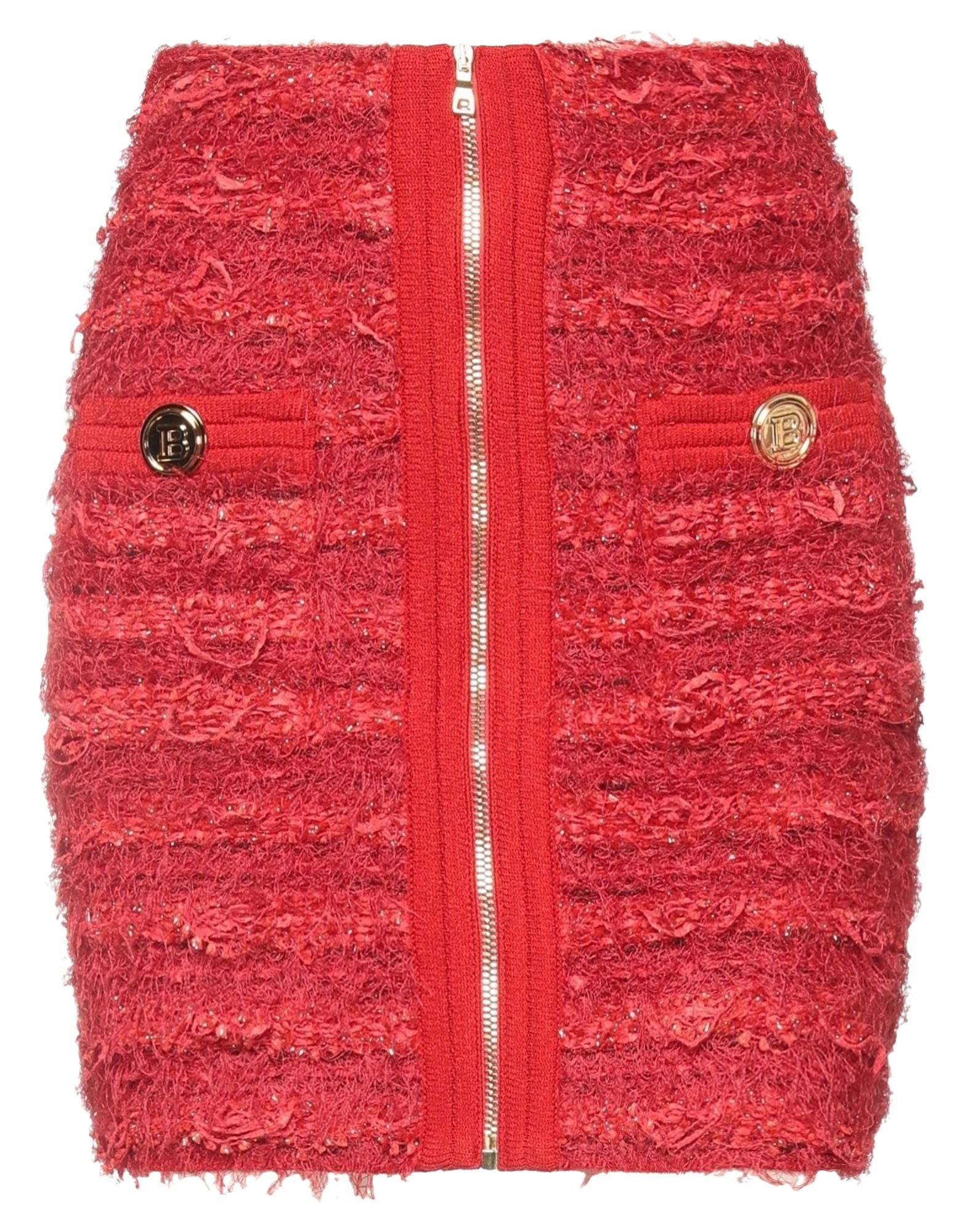 Red Women's Mini Skirt - 1