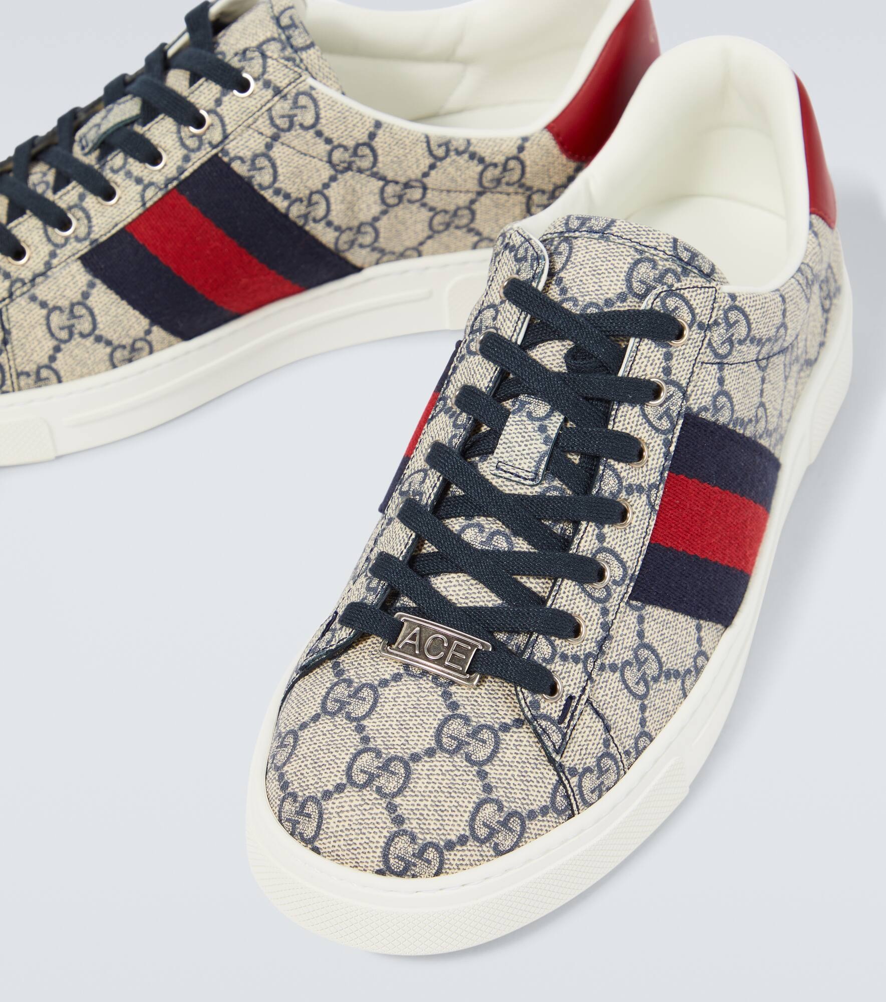 Gucci Ace canvas sneakers - 3