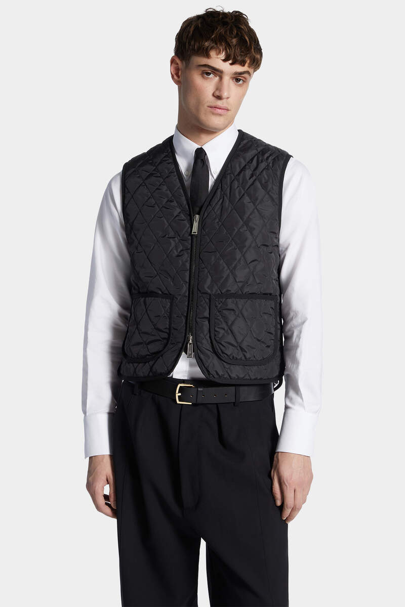 DSQUARED2 URBAN QUILTED VEST - 3