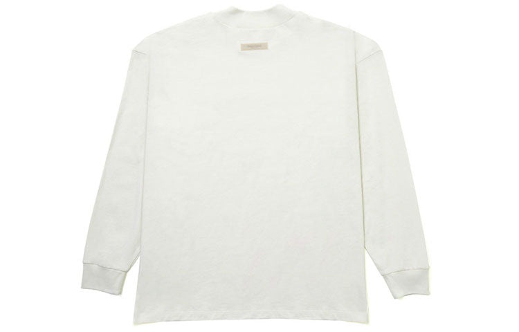 Fear of God Essentials FW21 Innersect Long Sleeve Logo Tee 'Mozzarella' 125BT212091F - 3