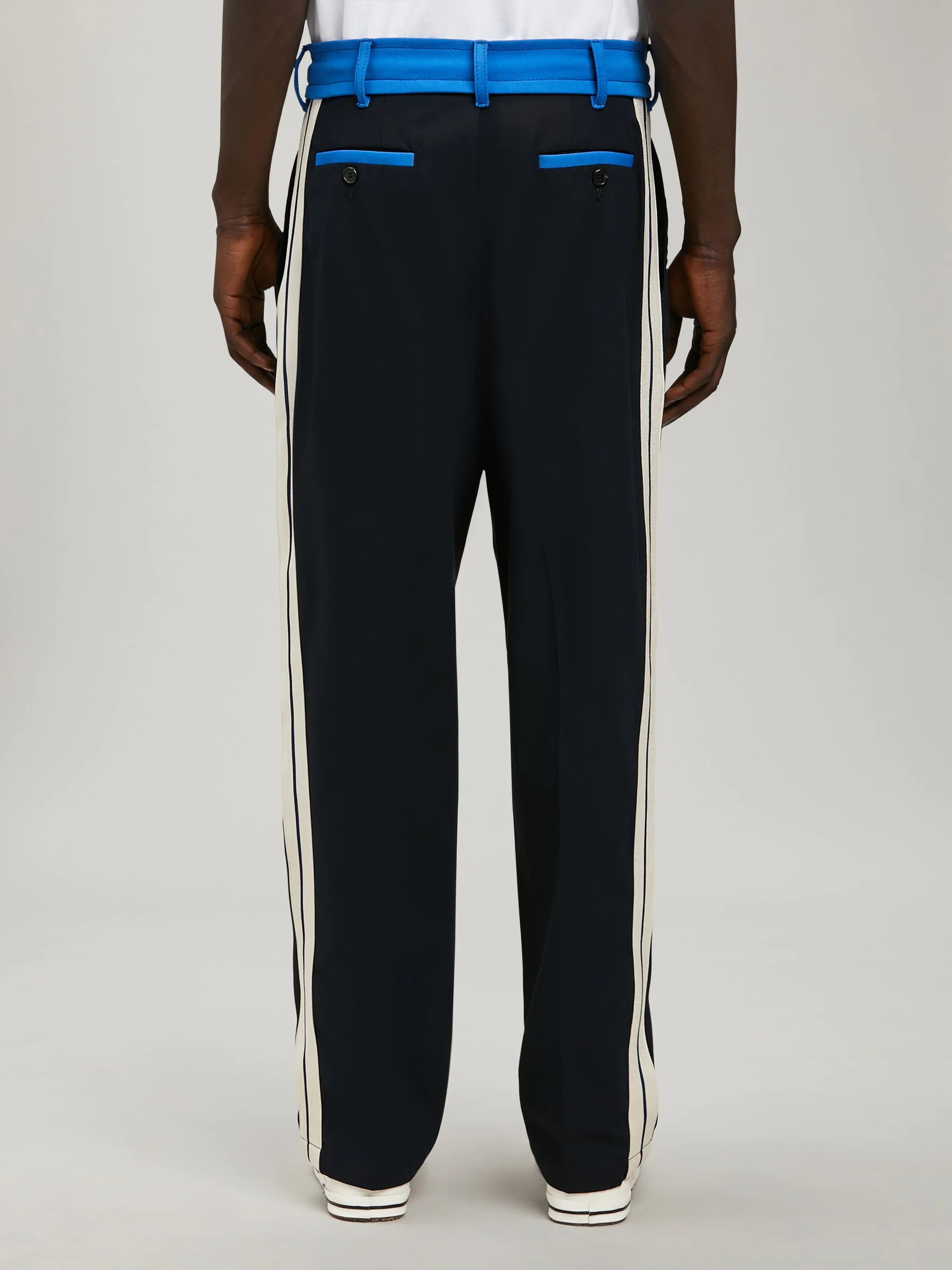 TRACK BELT PANTS - 5