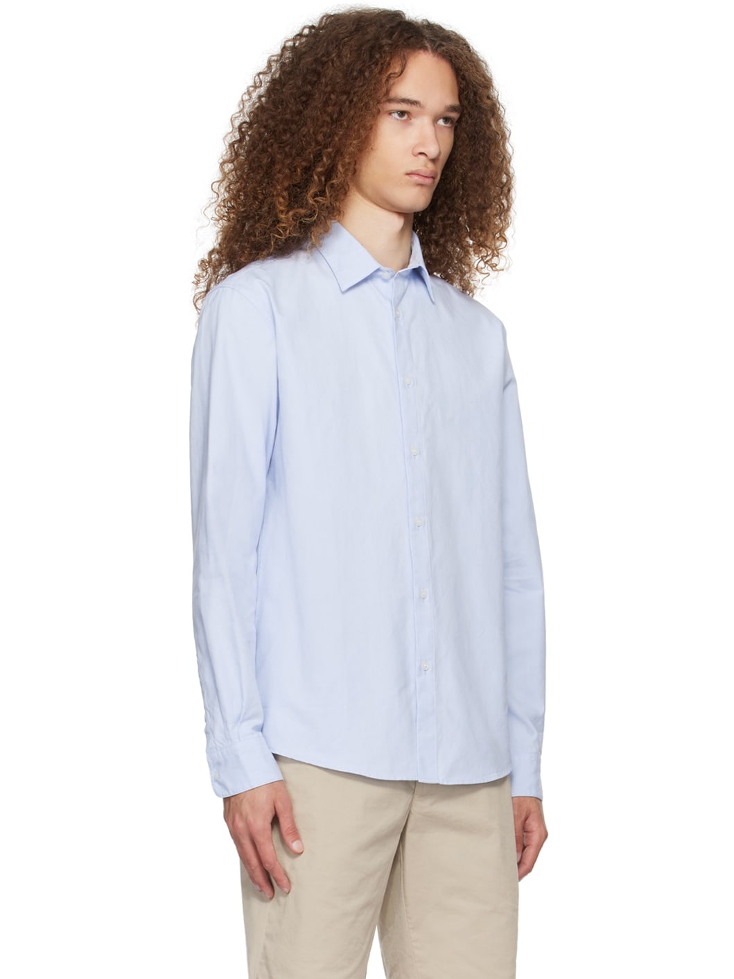 Blue Buttoned Shirt - 2
