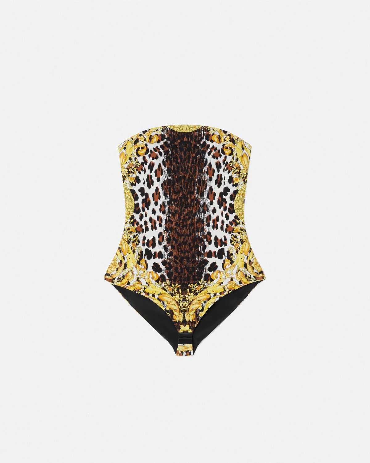 Wild Barocco Silk Cady Corset Bodysuit - 1