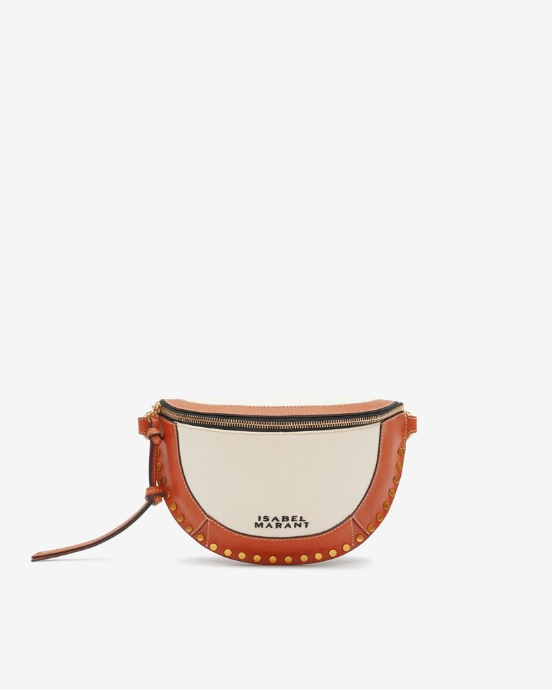 SKANO LEATHER AND COTTON BELT BAG - 1