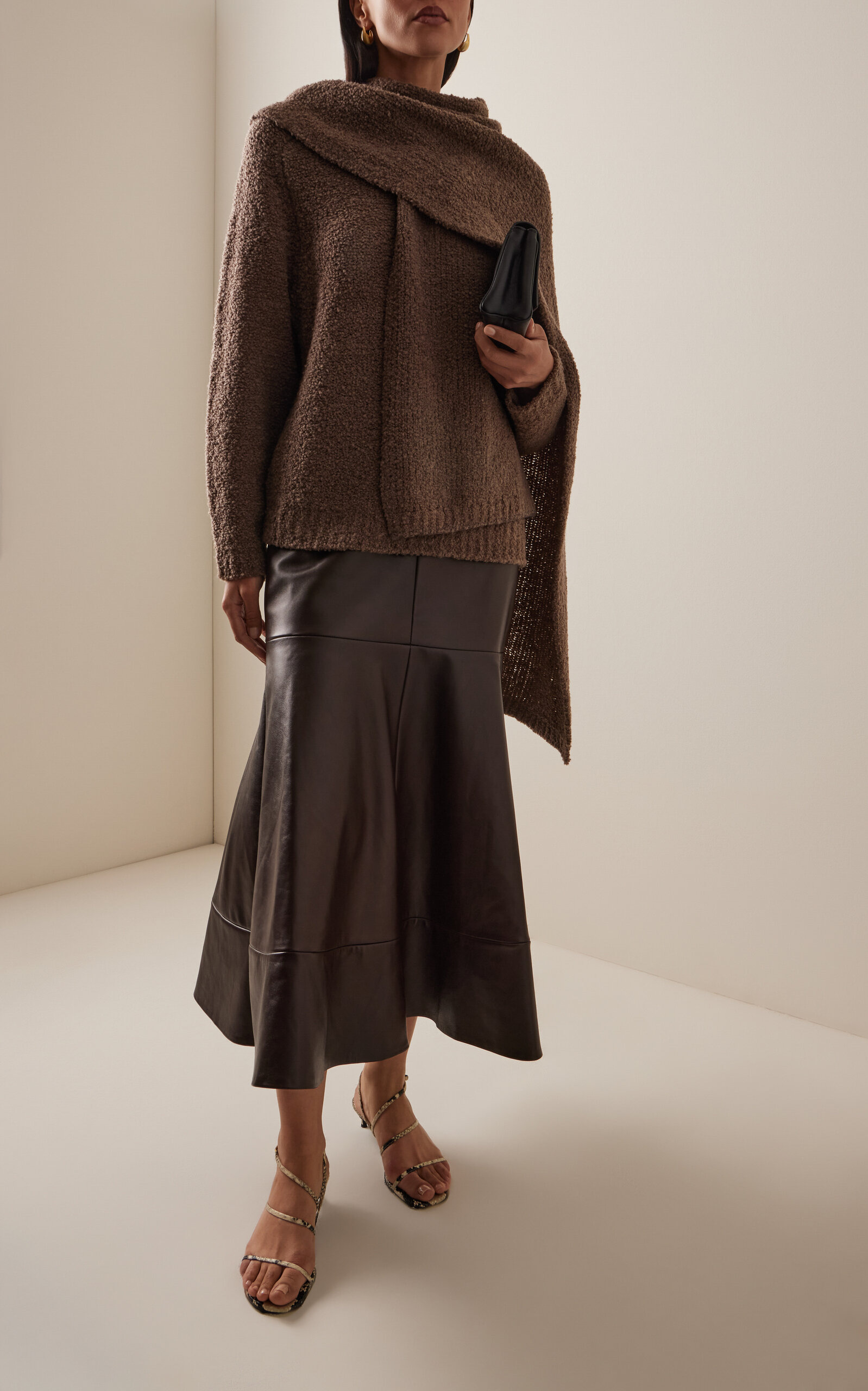 Siren Layered Sweater brown - 3