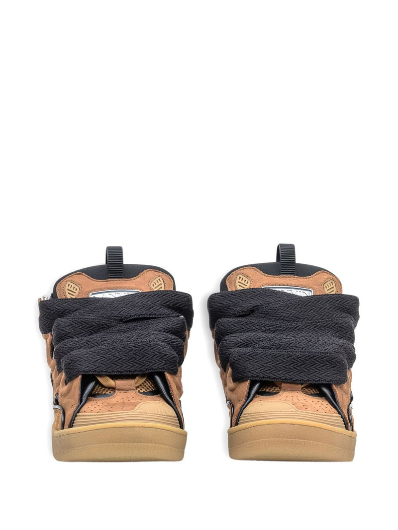 Lanvin curb lace-up sneakers outlook