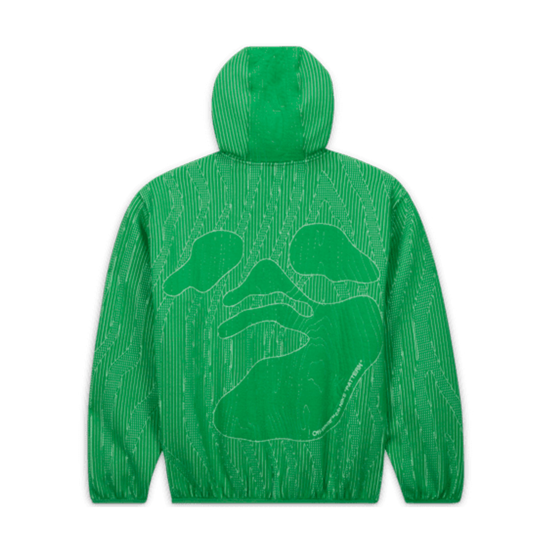 Nike x Off-White Engineered Hoodie Asia Sizing 'Kelly Green' DV4450-389 - 2