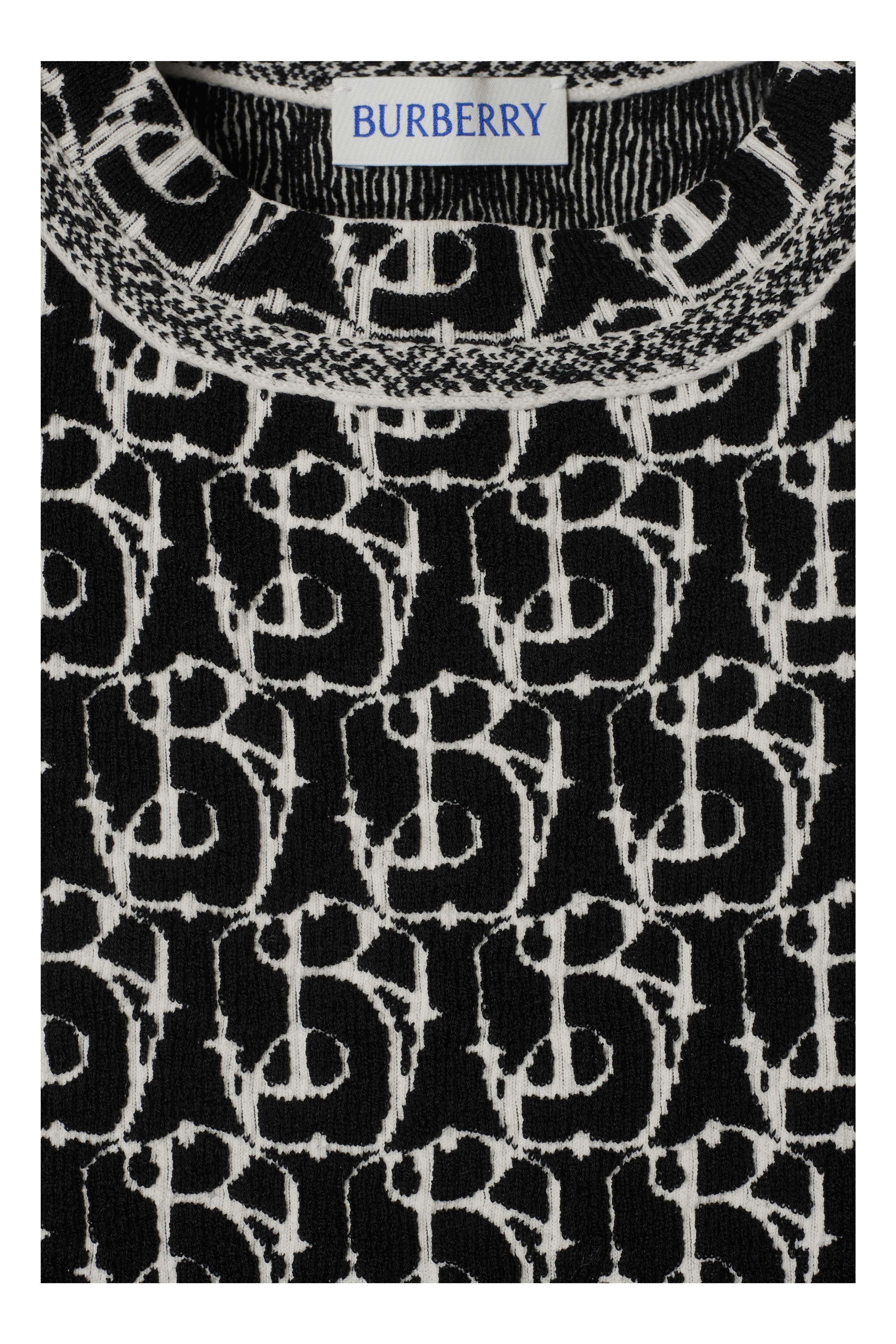 burberry B Charm Wool Blend Dress in Black at Nordstrom - 5